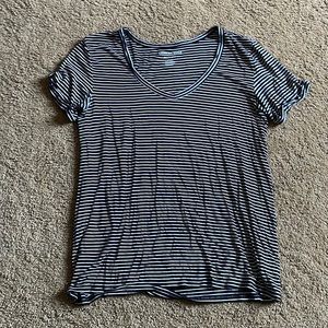 American Eagle soft and sexy striped cotton tee. Size Medium.